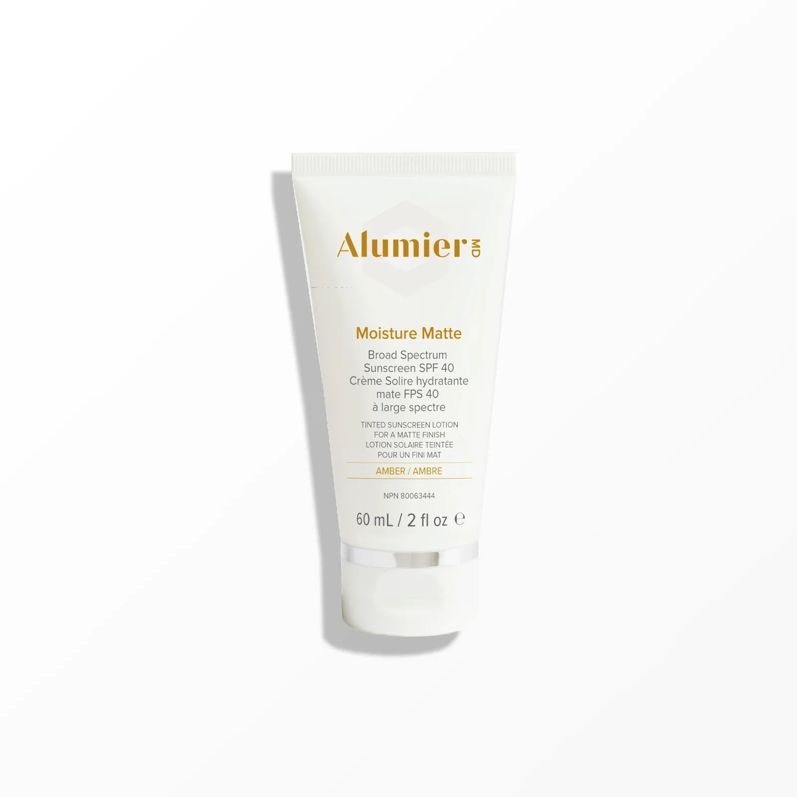 Alumier MD Moisture Matte Broad Spectrum SPF40 (Amber) - 60ml