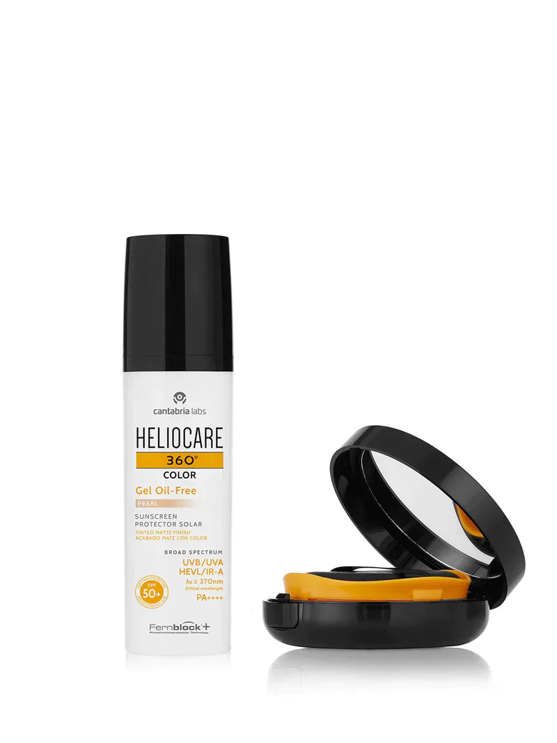 Heliocare Color Oil Free Gel and Compact Bundle