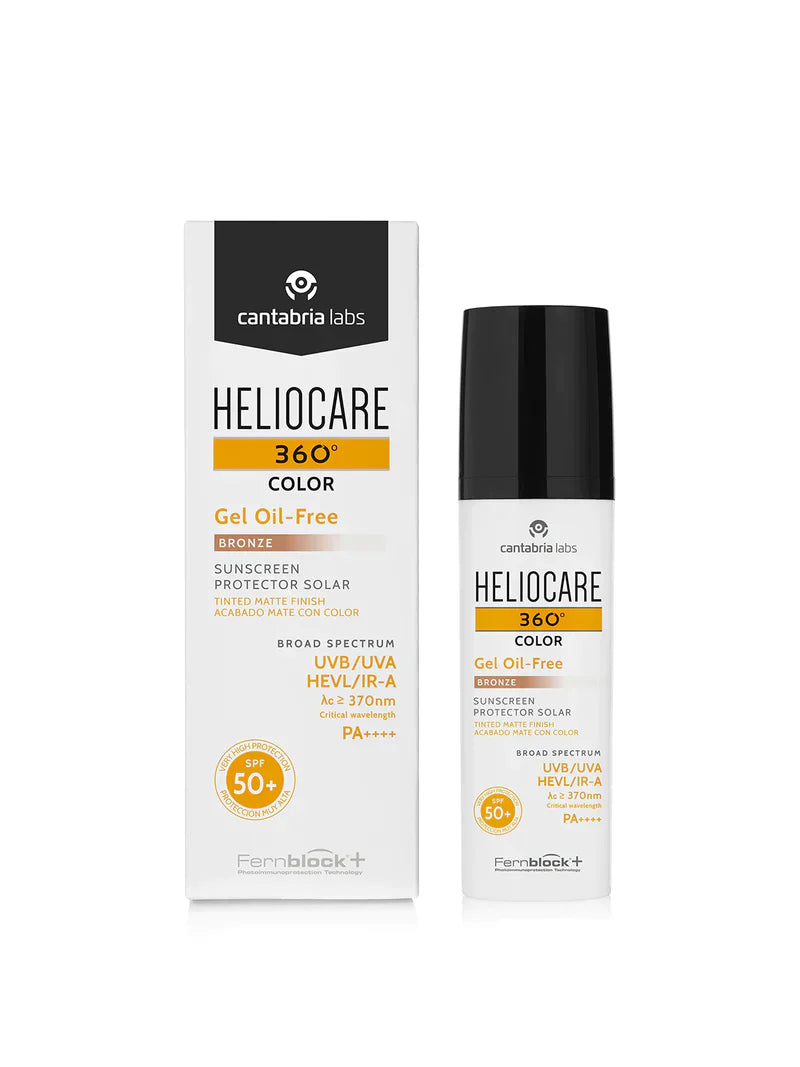 Heliocare Bronze Color Oil Free Gel - 50ml